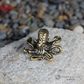 Small Brass Octopus
