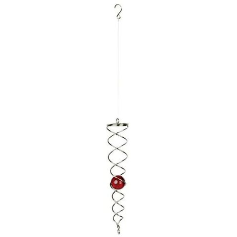 Red Spiral Windspinner