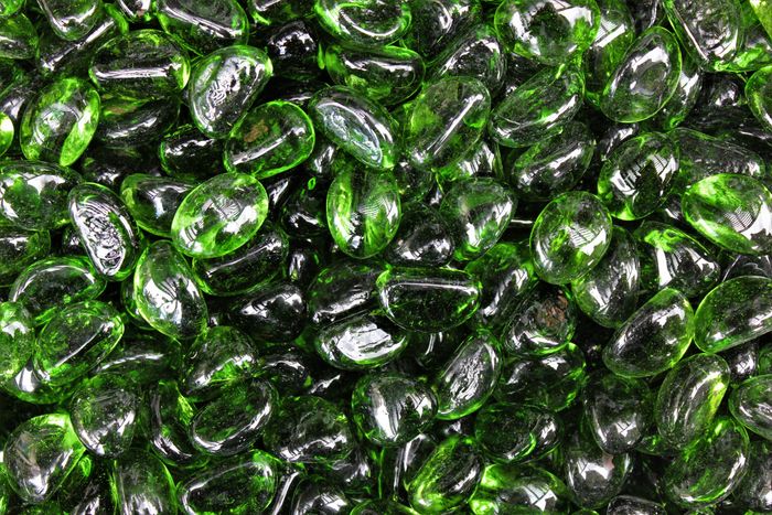 Green Polished Glass (1ltr Bag)