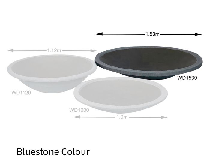 adwater® Water Dish | Large (Bluestone)