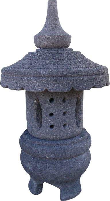 Round Lavastone Lantern