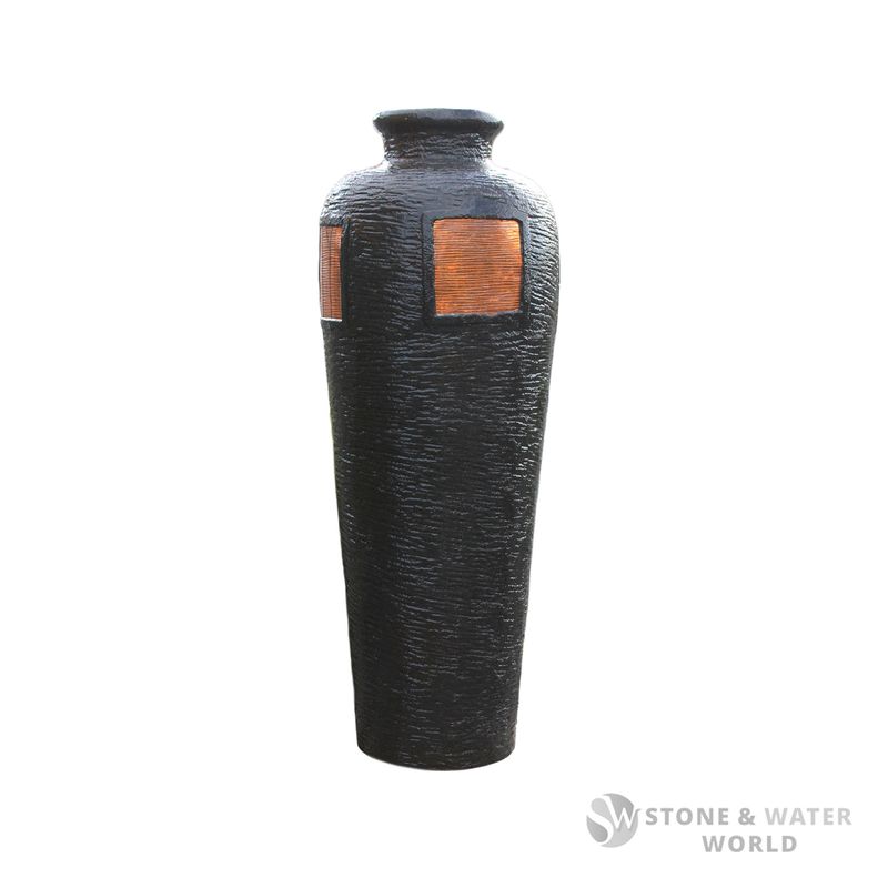 Large Copper Inset Urn (URN ONLY)