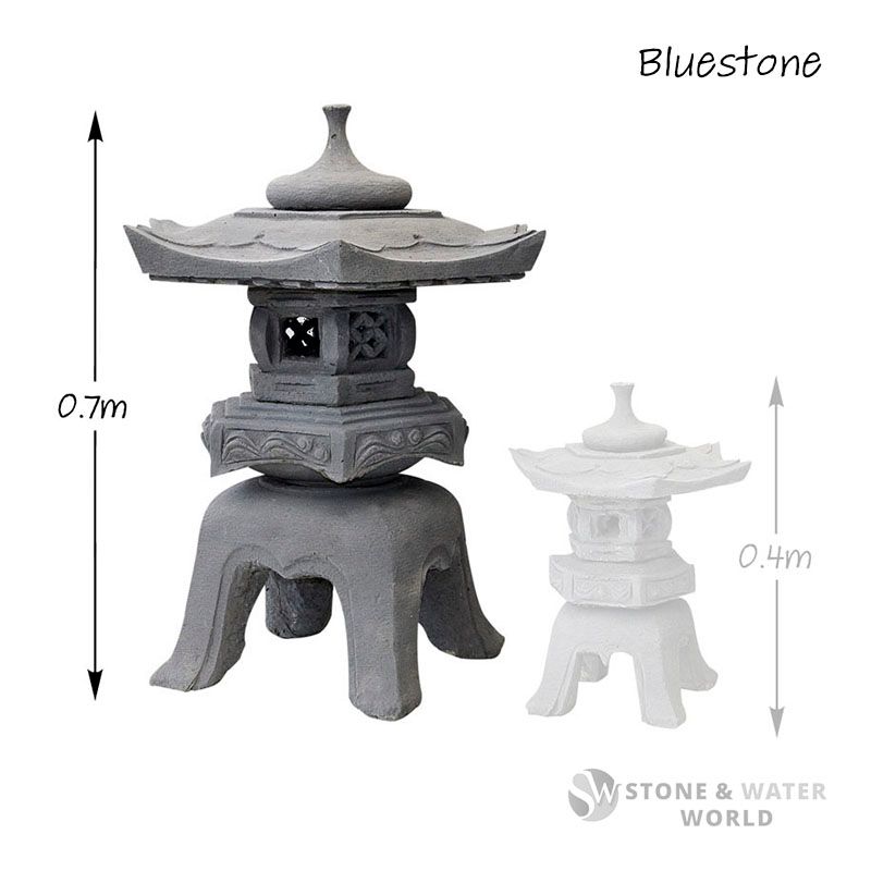 Oriental Lantern | Large (Bluestone)