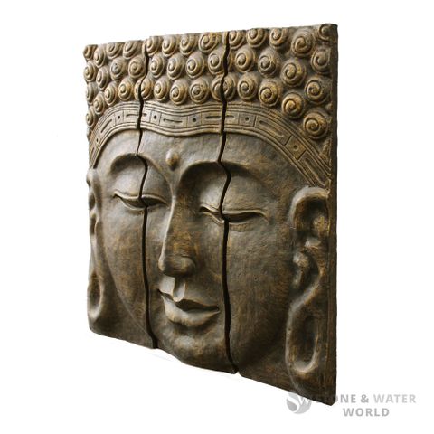 3 Piece Buddha Wall Art (Large)