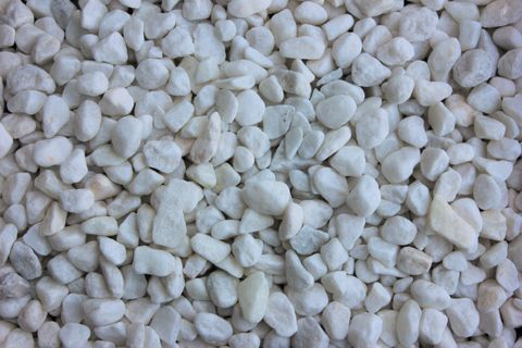 Snow White Pebbles  Garden Stone Quarry Landscape Rocks Supply