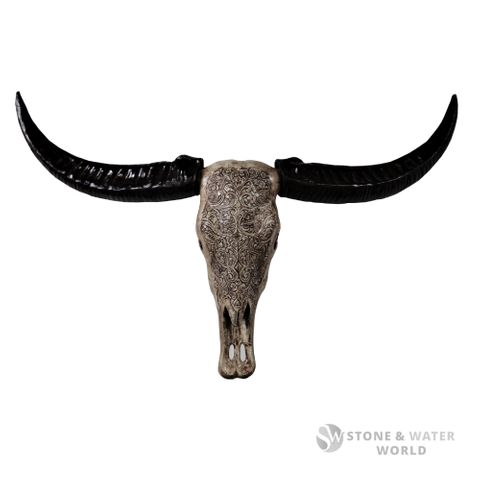 Buffalo Skull Wall Hanging