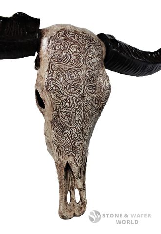 Buffalo Skull Wall Hanging