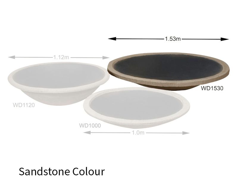 adwater® Water Dish | Large (Sandstone)