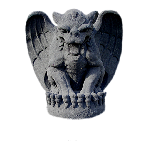 Hunched Gargoyle on Stand
