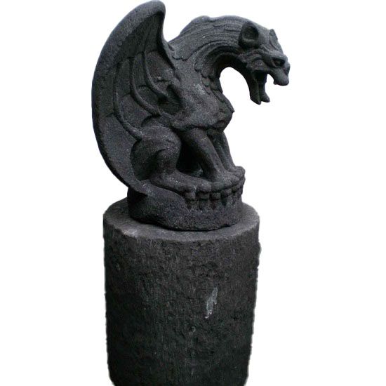 Hunched Gargoyle on Stand