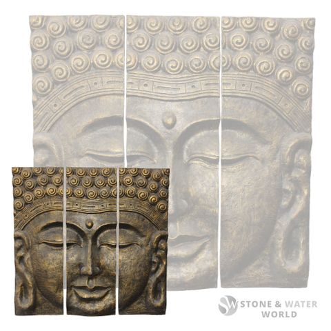 Small | 3 Piece Buddha Wall Art