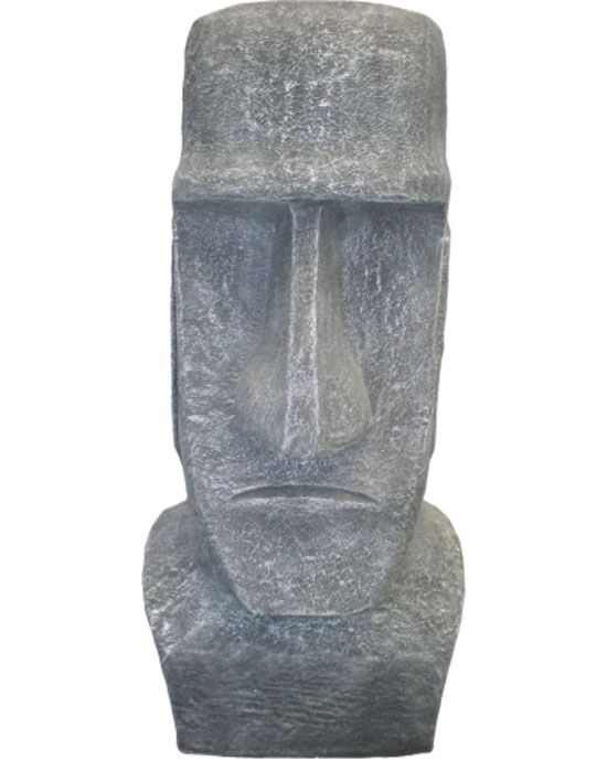 Easter Island Head Stone and Water World
