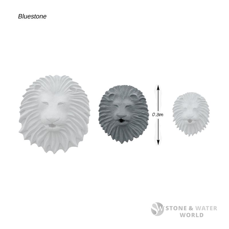 Lion Head | Medium (Bluestone)