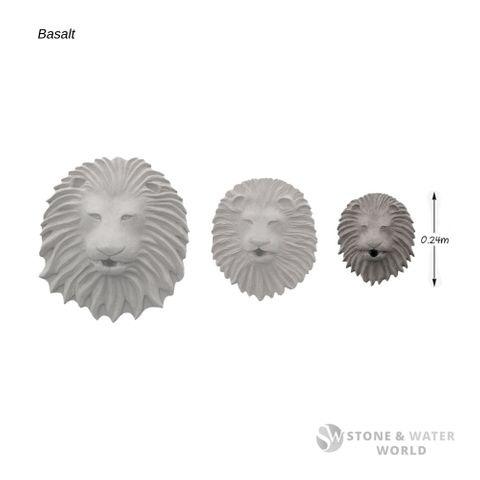 Lion Head | Small (Basalt)