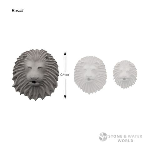 Lion Head | Large (Basalt)