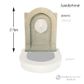 adwater® Lion Fountain | Wall Unit (Sandstone)