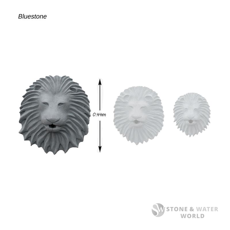 Lion Head | Large (Bluestone)