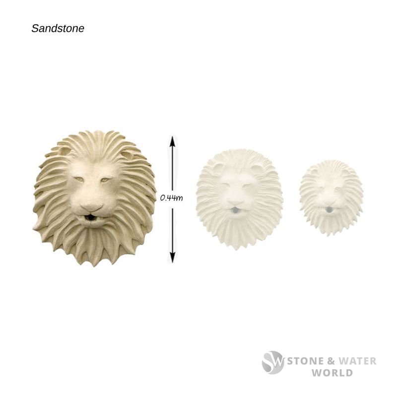 Lion Head | Large (Sandstone)