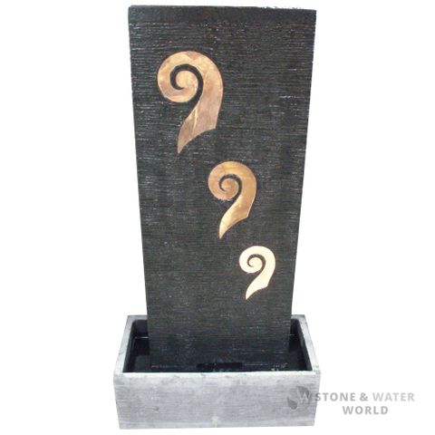 Copper Koru Pillar