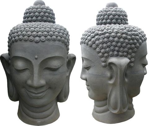 Double Sided Buddha Head