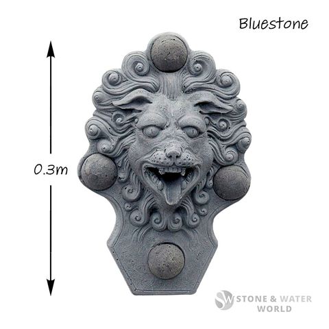 Classical Lion Plaque (Bluestone)