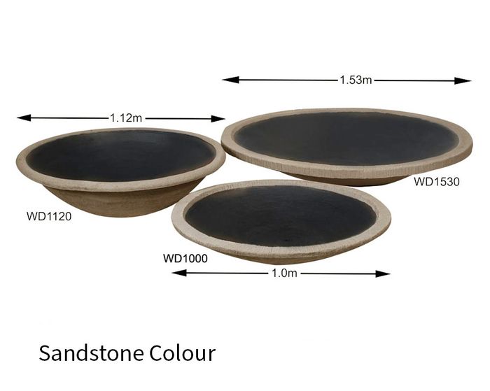 adwater® Water Dish | Small (Sandstone)