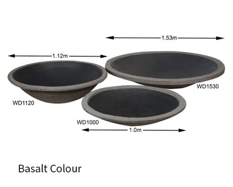 adwater® Water Dish | Small (Basalt)