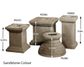 Square adwater® Pedestal | 600Hmm (Sandstone)