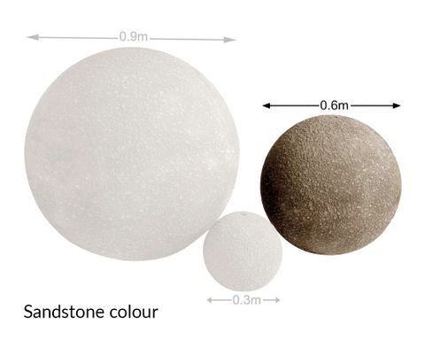 adwater® Water Sphere | Medium (Sandstone)