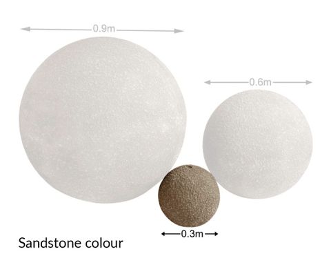 adwater® Water Sphere | Small (Sandstone)