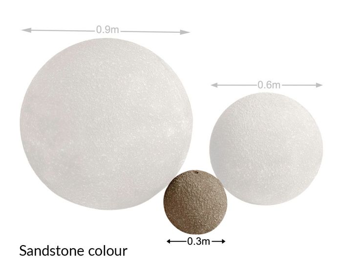 adwater® Water Sphere | Small (Sandstone)