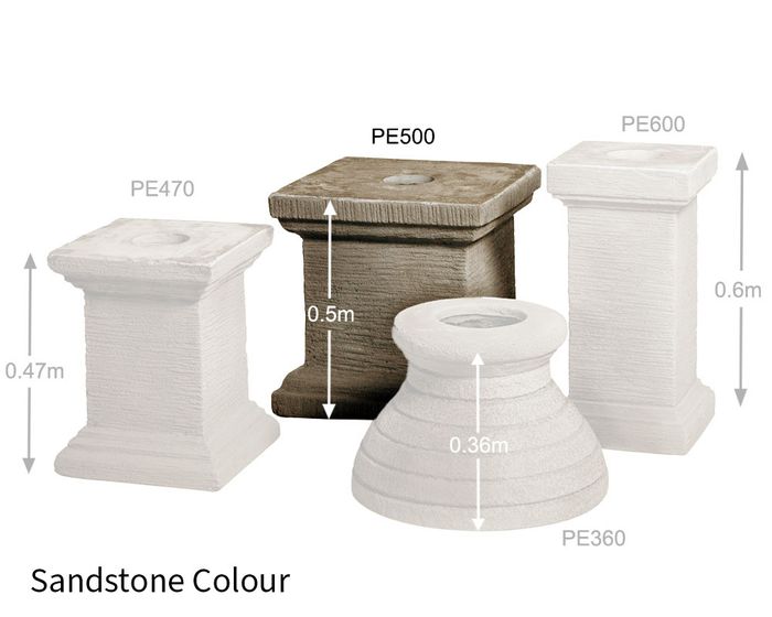 Square adwater® Pedestals