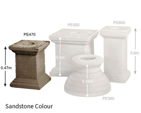 Square adwater® Pedestal | 470Hmm (Sandstone)