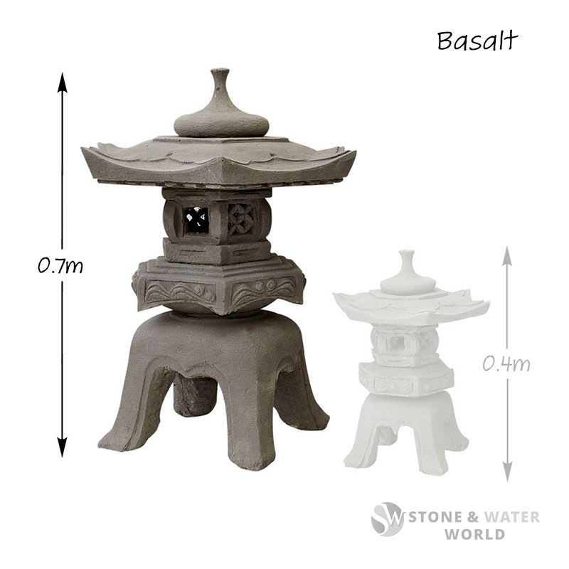 Oriental Lantern | Large (Basalt)