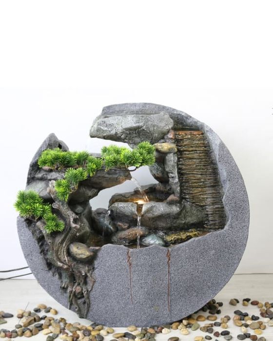 Zen Garden Fountain Stone and Water World