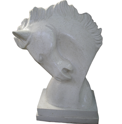 Terrazzo Horse Head