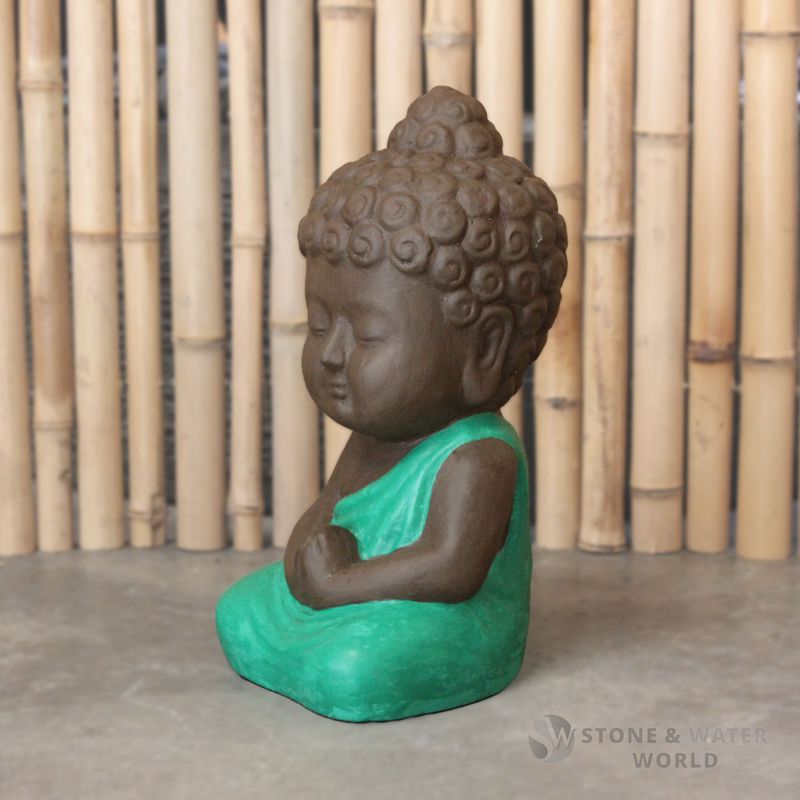 Small Colourful Buddha (Green)