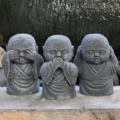 No Evil Monks (Set of 3)