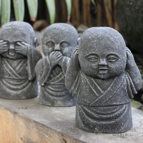 No Evil Monks (Set of 3)