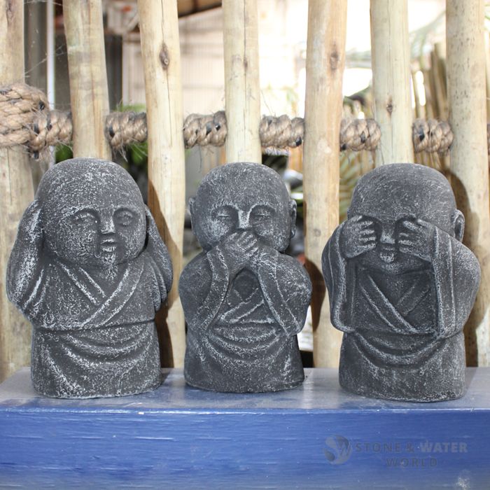 No Evil Monks (Set of 3)