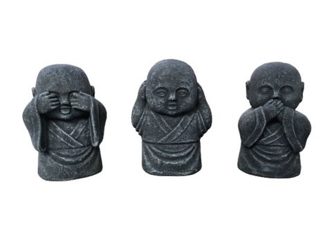 No Evil Monks (Set of 3)