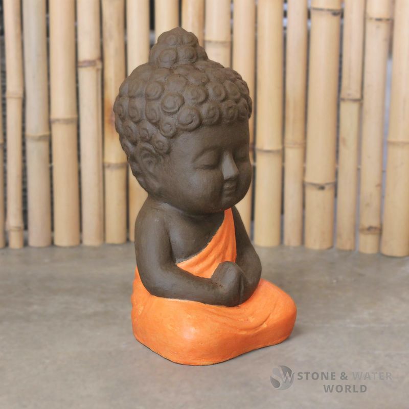 Small Colourful Buddha (Orange)