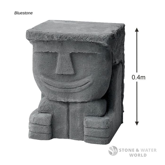 Aztec Sculptural Seat (Bluestone)