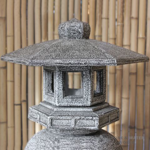 Grey Japanese Lantern