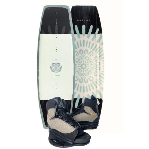 2024 LITESIDE WAKEBOARD WITH HAZE BINDINGS