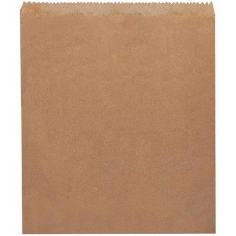 FLAT BROWN PAPER BAGS NO.5 235 x 270