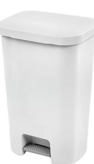 STERILITE STEP ON WASTE BIN 45LT (W)