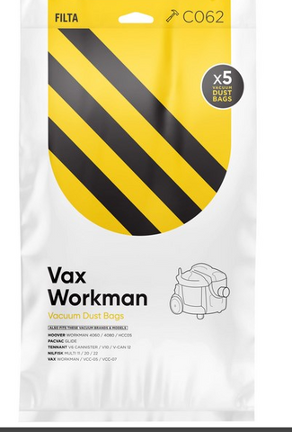 VAX VACUUM BAGS (5)