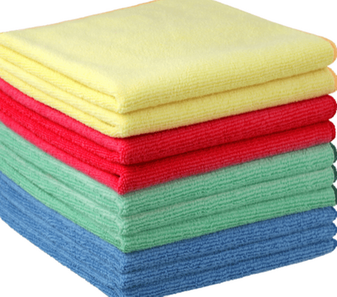 MICROFIBRE GP CLOTHS MIXED (10)