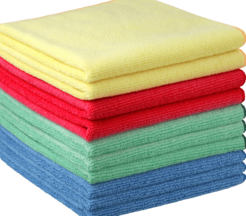 PUREEN MICROFIBRE GP CLOTHS MIXED (10)